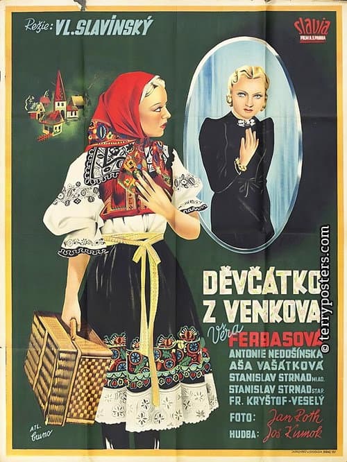 Poster for Děvčátko z venkova