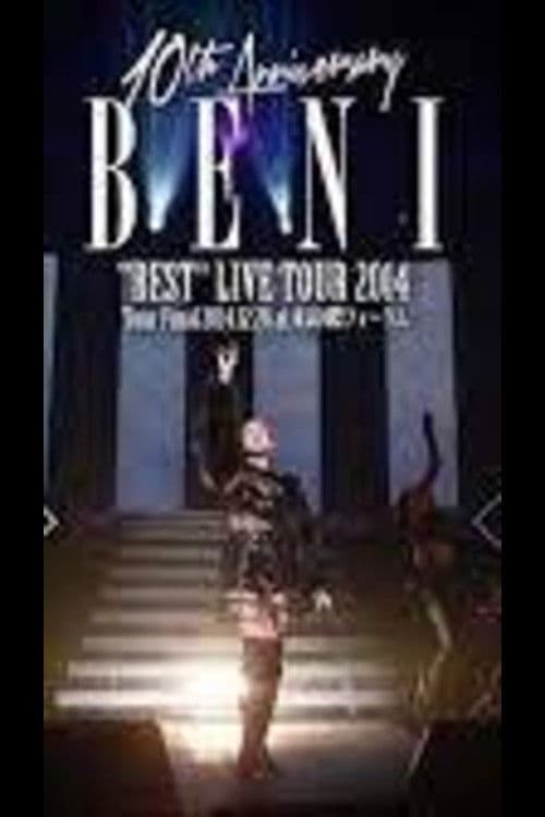 Poster for "BENI 'BEST' LIVE TOUR 2014"
