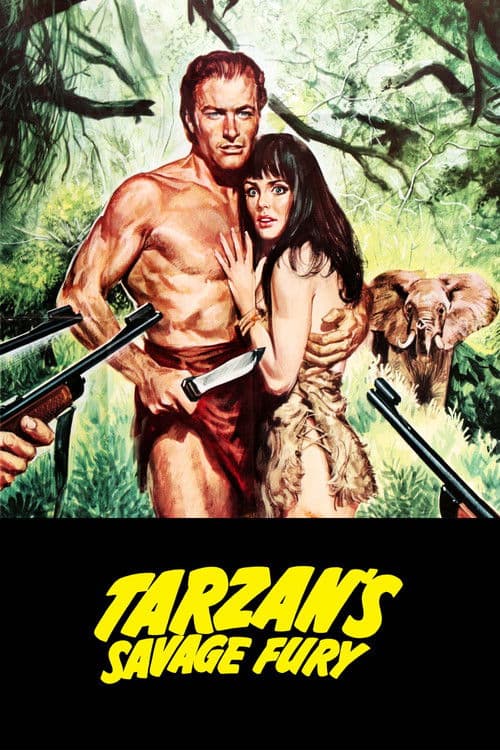 Poster for Tarzan's Savage Fury