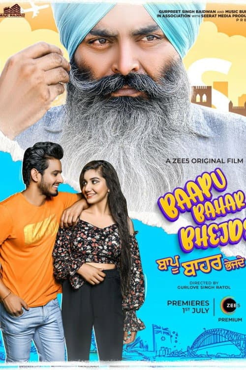 Poster for Baapu Bahar Bhejde