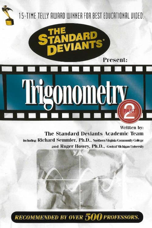 Poster for Trigonometry, Vol. 2: The Standard Deviants