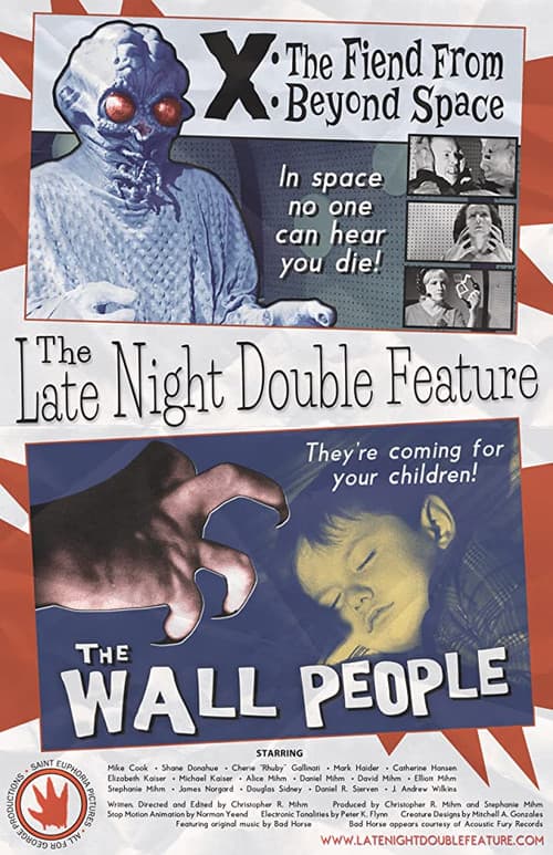 Poster for The Late Night Double Feature