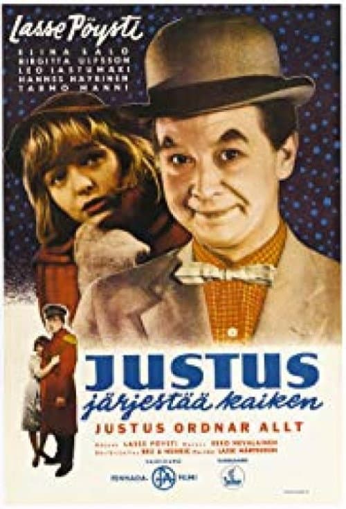 Poster for Justus järjestää kaiken