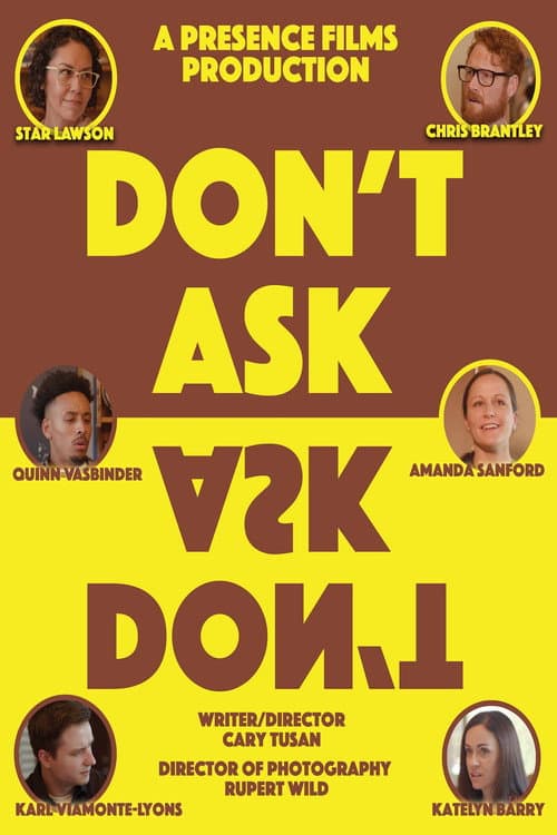 Poster for Don't Ask