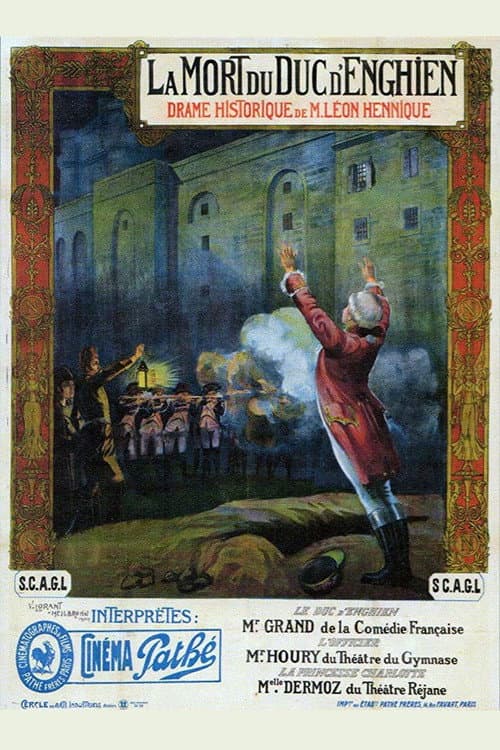 Poster for The Death of the Duke of Enghien in 1804