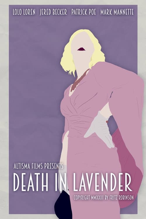 Poster for Death in Lavender