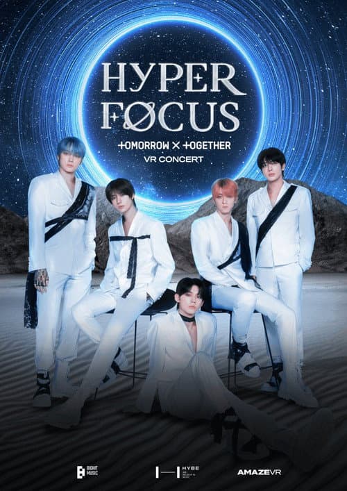 Poster for HYPERFOCUS : TOMORROW X TOGETHER VR CONCERT