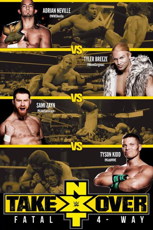 Poster for NXT TakeOver: Fatal 4-Way