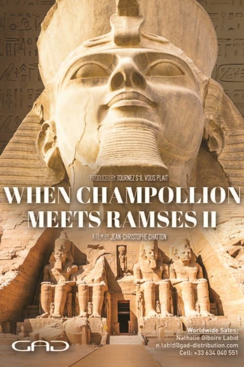 Poster for When Champollion Meets Ramses II