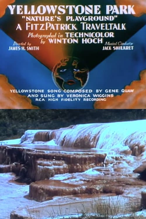 Poster for Yellowstone Park: 'Nature's Playground'