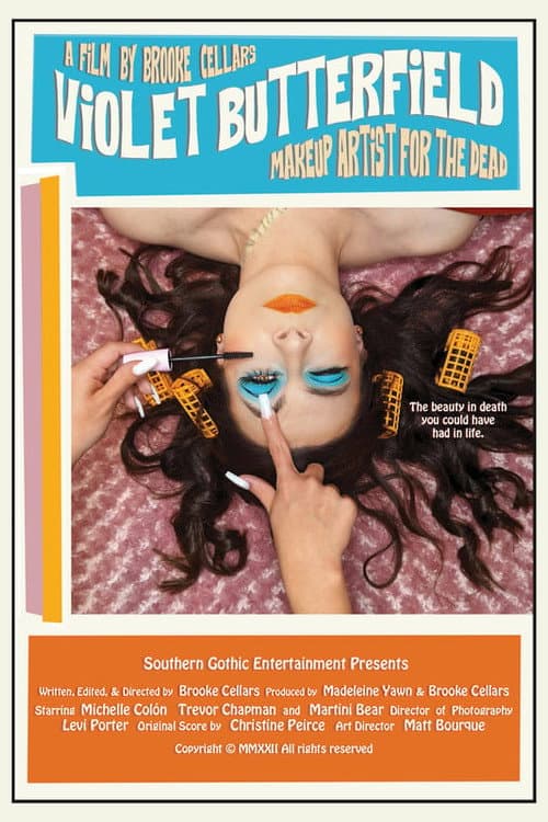 Постер до фільму «Violet Butterfield: Makeup Artist for the Dead»