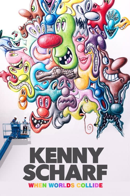 Poster for Kenny Scharf: When Worlds Collide