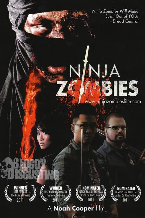Poster for Ninja Zombies