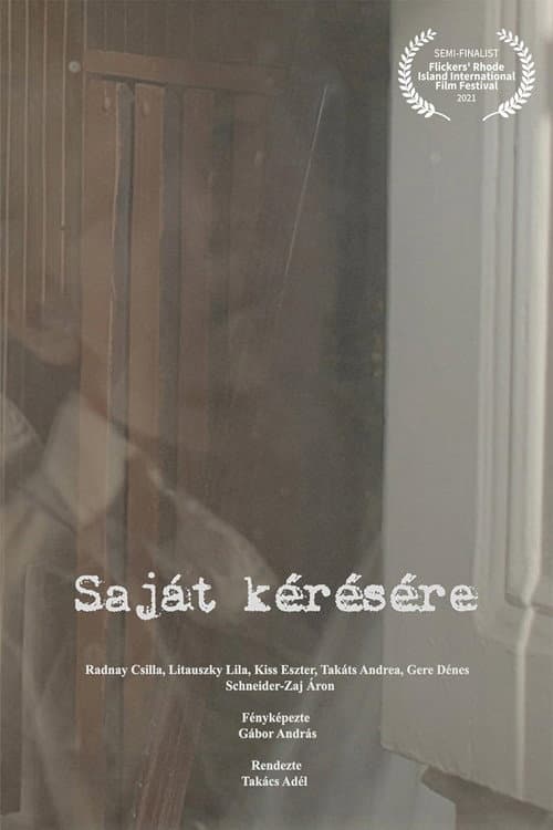 Poster for At His Own Request