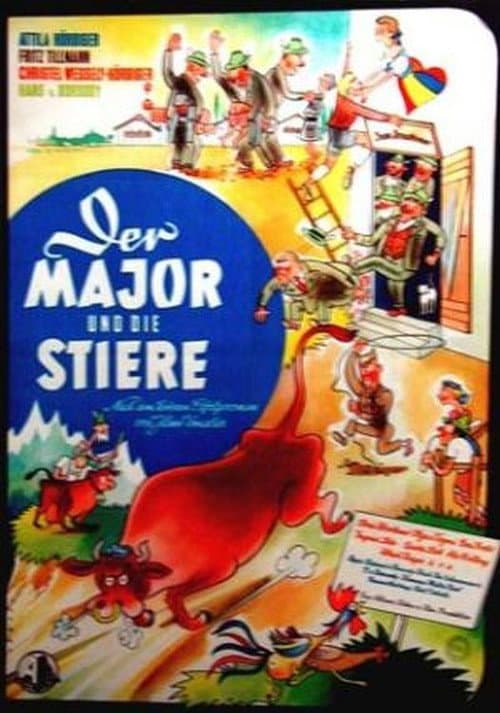 Poster for Der Major und die Stiere