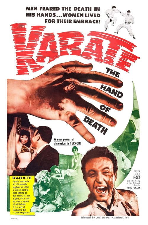 Poster for Karate, the Hand of Death