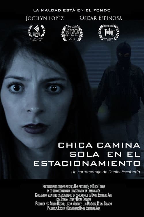 Poster for Chica camina sola en el estacionamiento