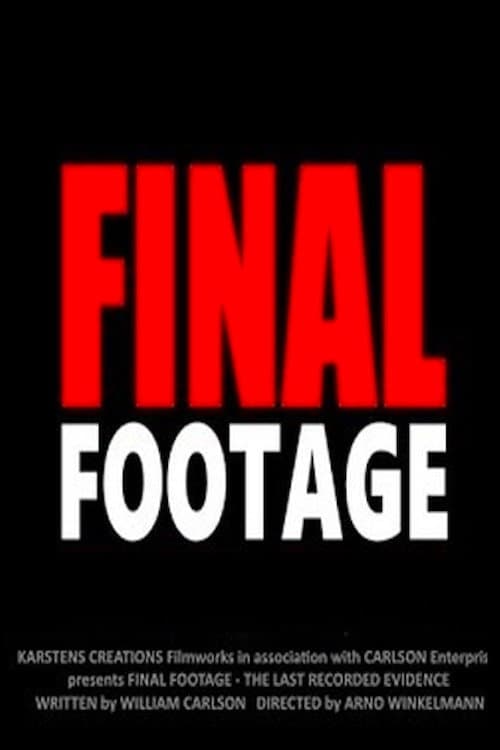Poster for Final Footage