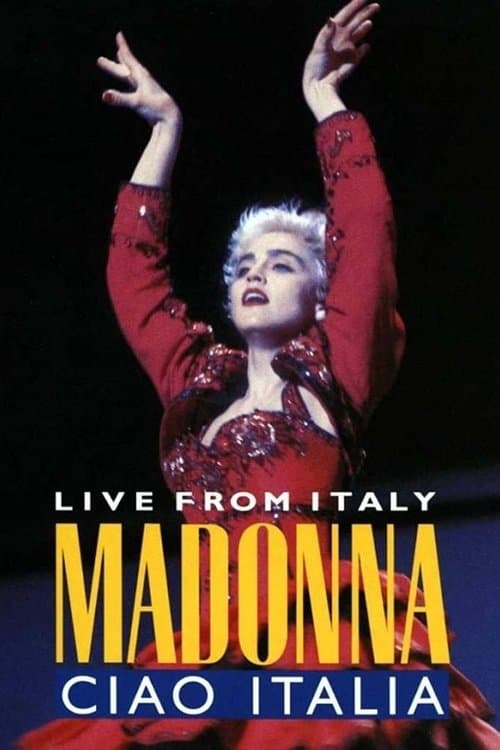 Poster for Madonna: Ciao, Italia! - Live from Italy