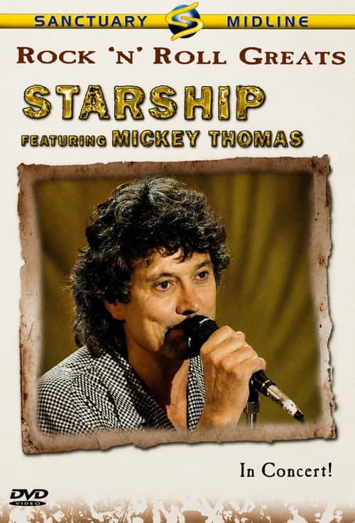 Poster for Starship Featuring Mickey Thomas