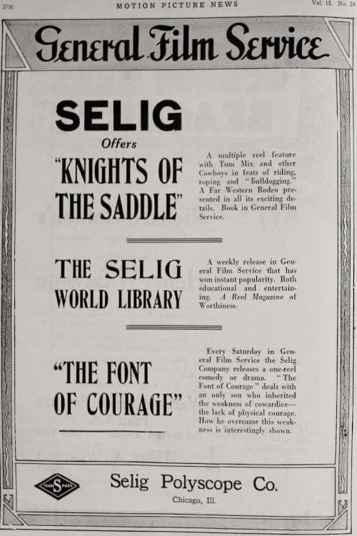 Poster for Knight of the Saddle