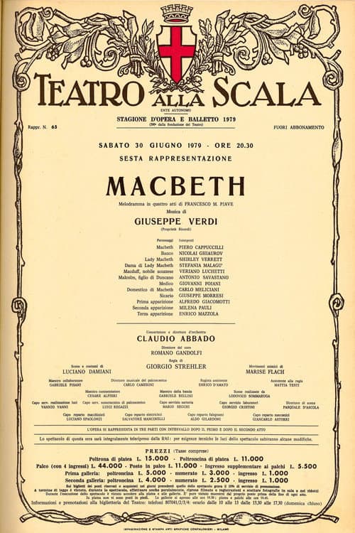 Poster for Macbeth