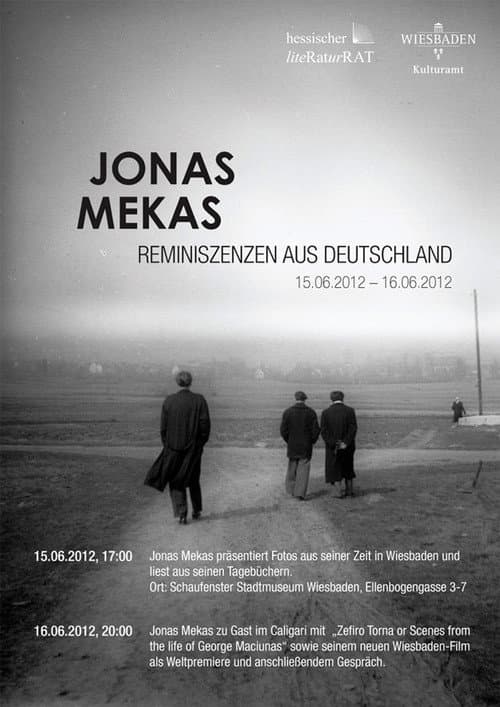 Poster for Reminiscences from Germany