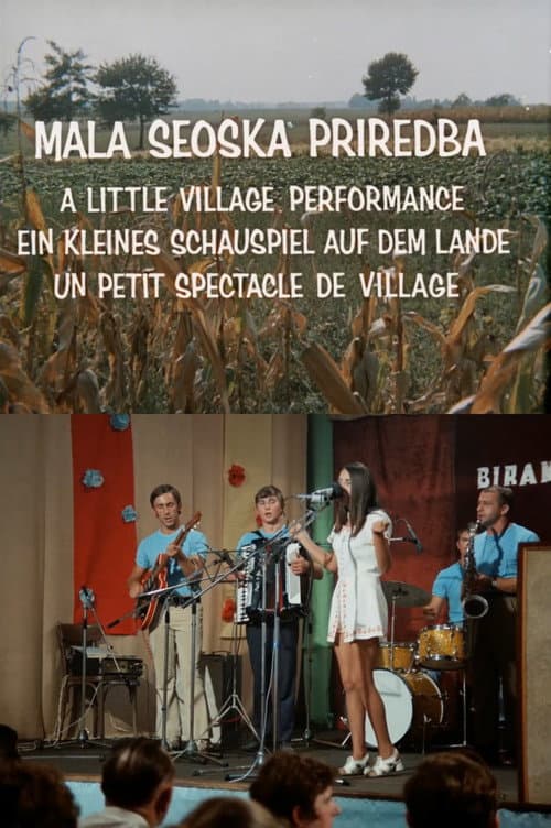 Poster for A Little Village Performance