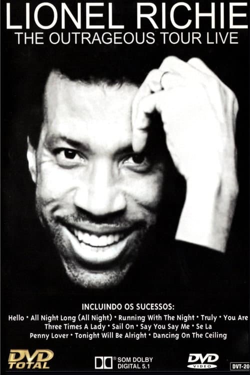 Poster for Lionel Richie: The Outrageous Tour Live