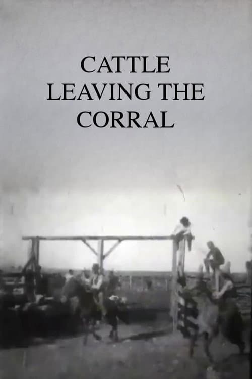 Poster for Cattle Leaving the Corral