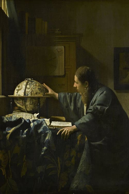 Poster for Johannes Vermeer« Le grain de la lumière »