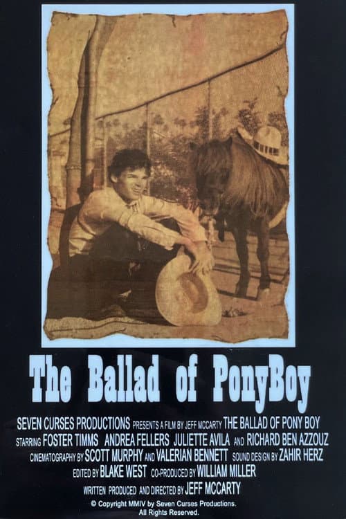 Poster for The Ballad of Pony Boy