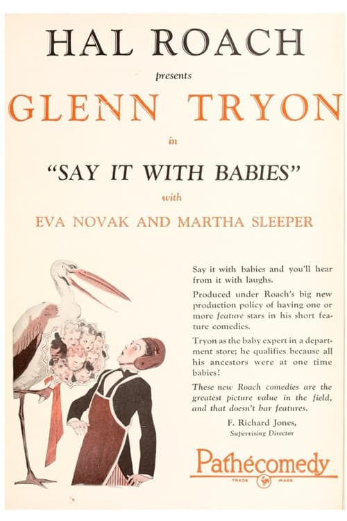 Poster for Say It with Babies