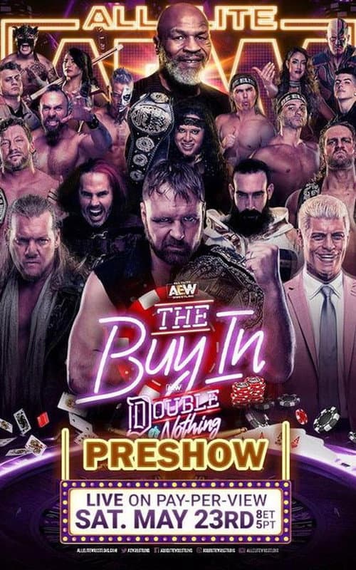 Poster for AEW Double or Nothing: The Buy-In