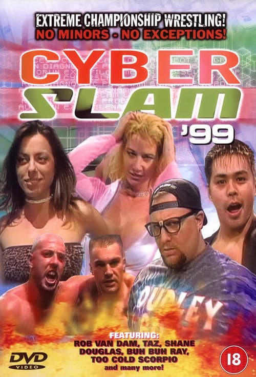 Poster for ECW CyberSlam 1999