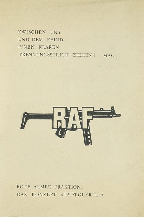 Poster for The RAF: The Red Army Fraction