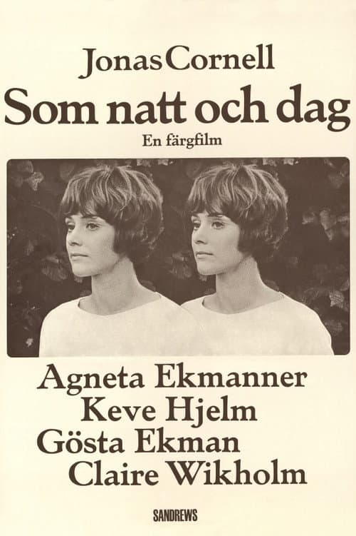 Poster for Som natt och dag