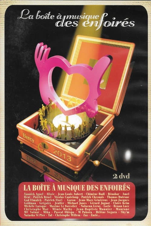 Poster for Les Enfoirés 2013 - La Boîte à Musique des Enfoirés