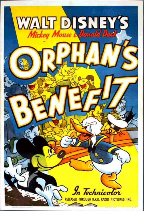 Poster for Orphans' Benefit