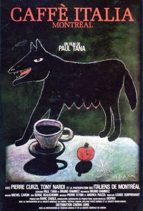 Poster for Caffè Italia, Montréal