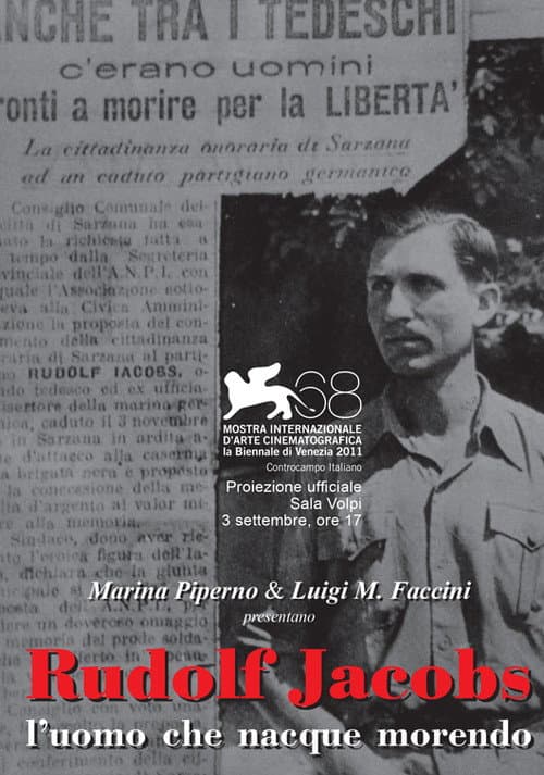 Poster for Rudolf Jacobs, L'uomo che nacque morendo