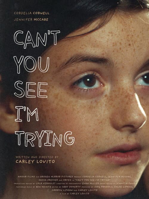 Poster for Can't You See I'm Trying
