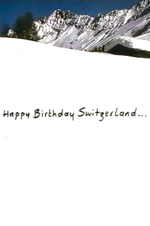 Poster for Happy Birthday Switzerland