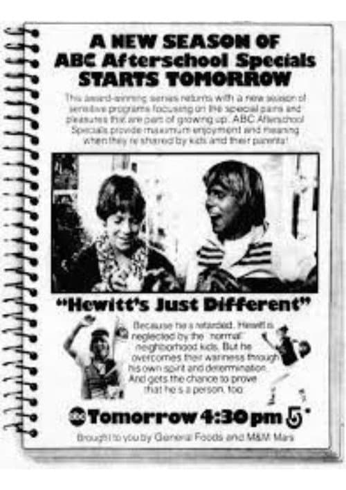 Poster for Hewitt's Just Different