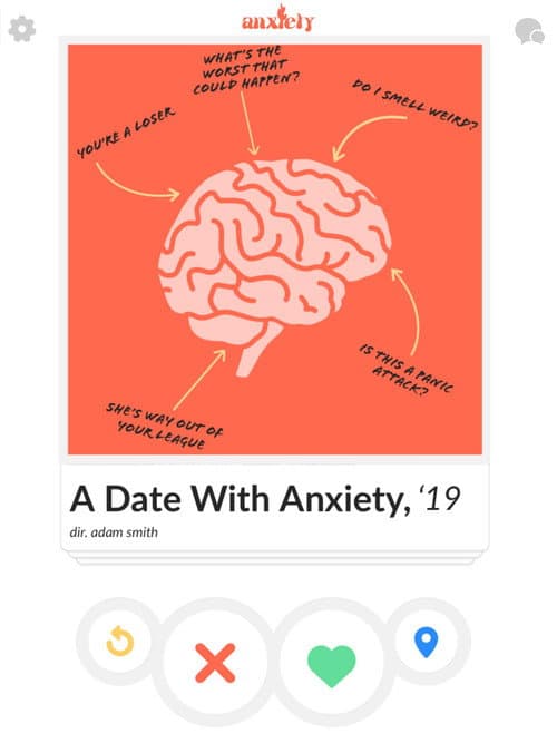 Poster for A Date with Anxiety