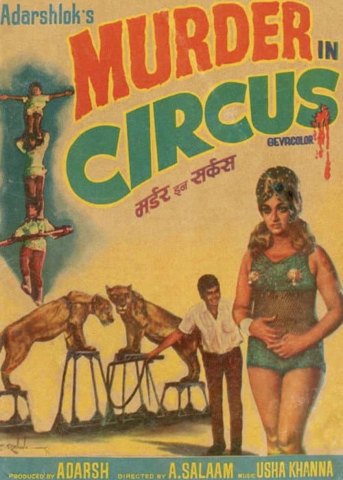 Poster for Murder in Circus