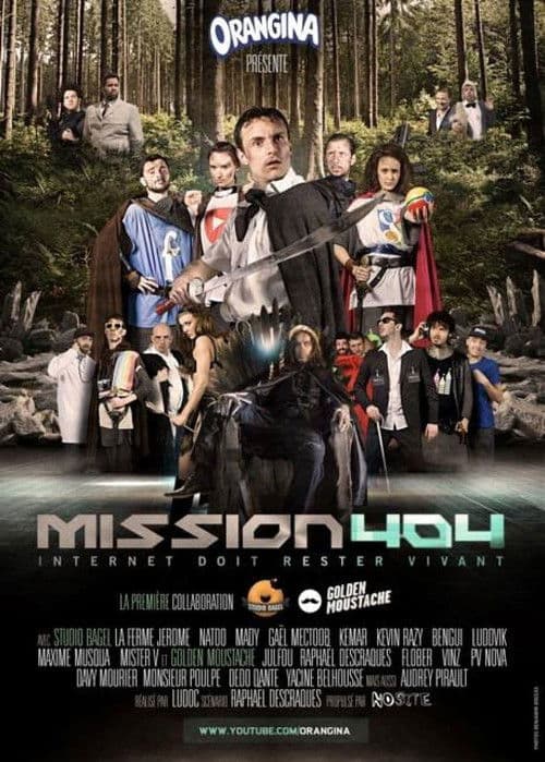 Poster for Mission 404 : Internet doit rester vivant