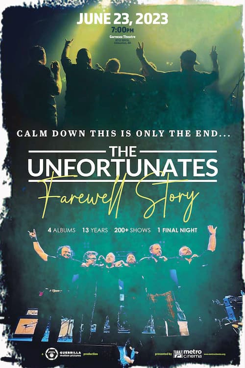 Постер до фільму «Calm Down This is Only the End: The Unfortunates Farewell Story»