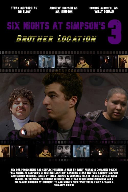 Poster for Six Nights at Simpson's 3: Brother Location