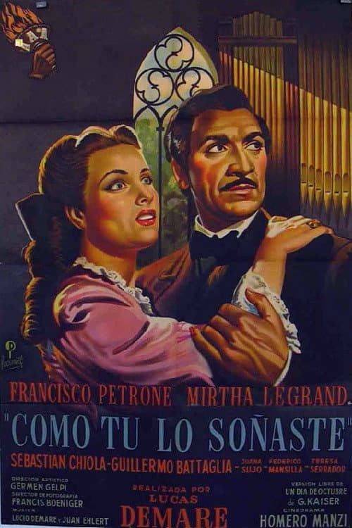 Poster for Como tú lo soñaste